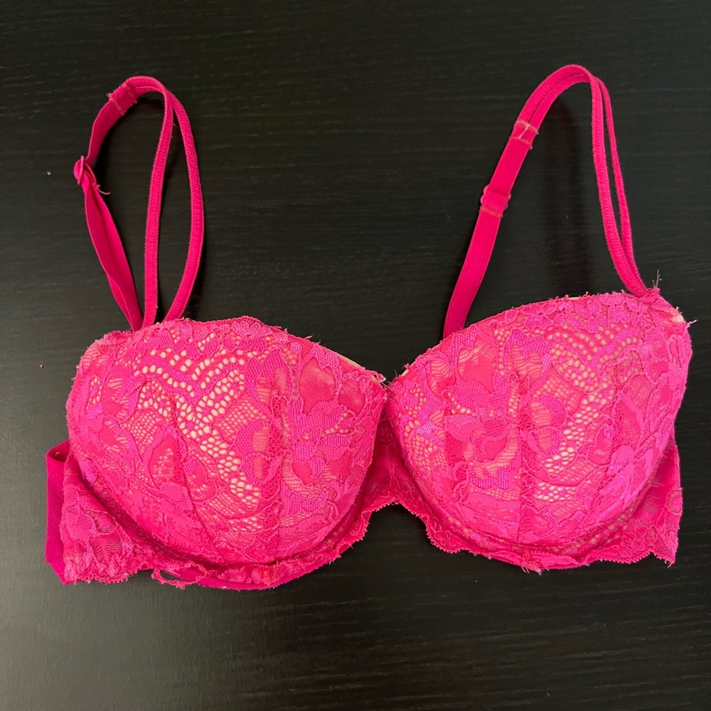 Victoria’s Secret Pink Push-Up Demi Bra
